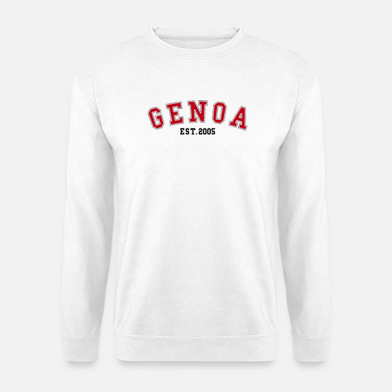 Genua Est. 2005 - Unisex Pullover - Weiß