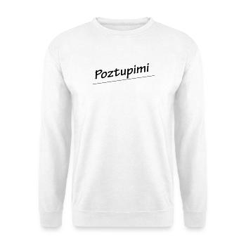 POZTUPIMI - Unisex Pullover - Weiß - Vorne