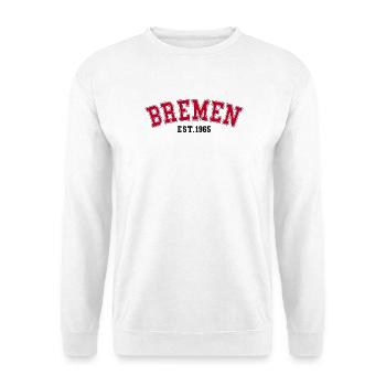 Brême Est. 1965 - Sweat-shirt Unisexe - blanc - Devant
