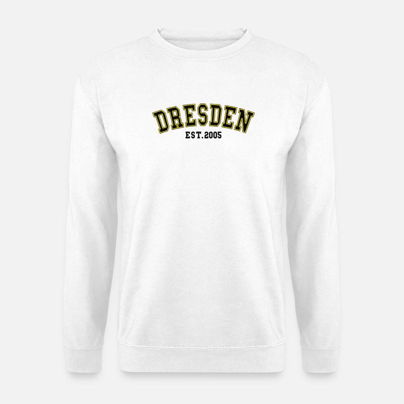 Dresden Est. 2005 - Unisex Pullover - Weiß