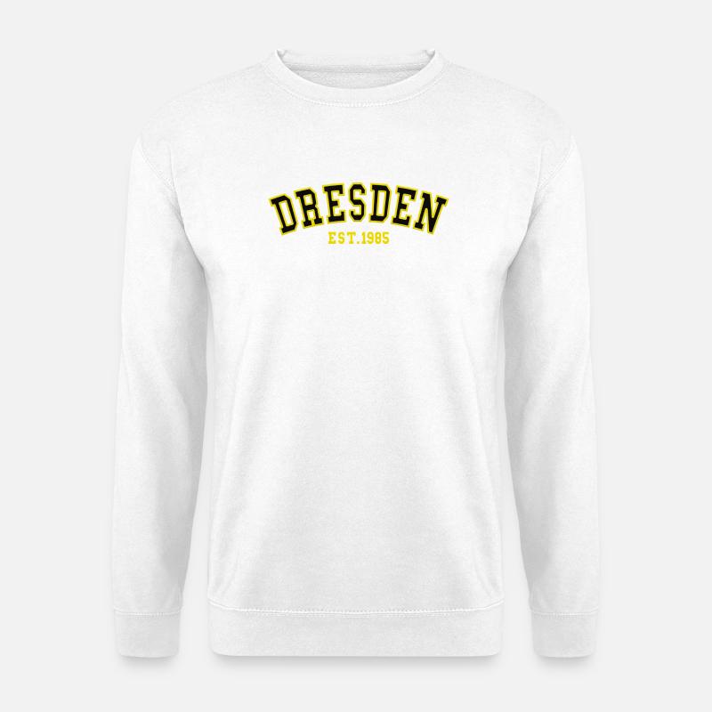 Dresden Est. 1985 - Unisex Pullover - Weiß