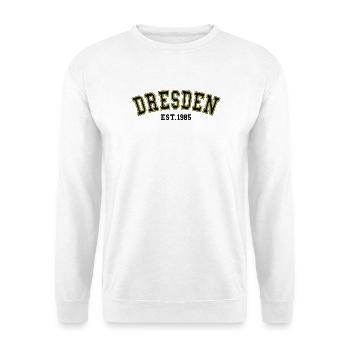 Dresden Est. 1985 - Unisex Sweatshirt - white - Front