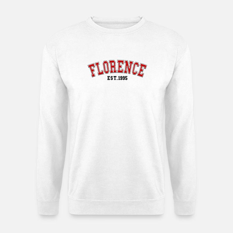Florenz Est. 1995 - Unisex Pullover - Weiß