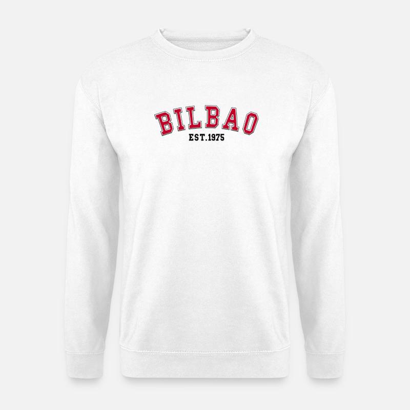 Bilbao Gegründet 1975 - Unisex Pullover - Weiß