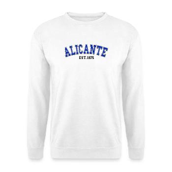 Alicante gegründet 1975 - Unisex Pullover - Weiß - Vorne