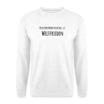 Everyday pleasures - Unisex Sweatshirt - white - Front