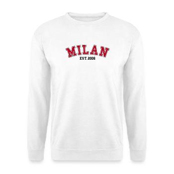 Milan Est. 2006 - Unisex Sweatshirt - white - Front