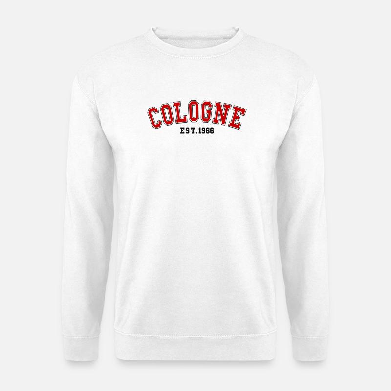 Cologne Est. 1966 - Unisex Sweatshirt - white