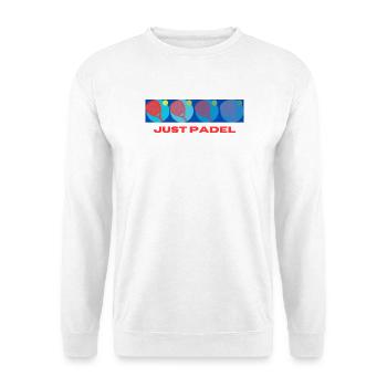 Just Hide Padel - Unisex Sweatshirt - white - Front