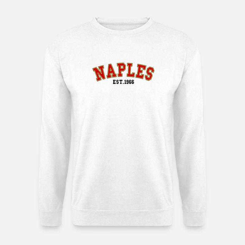 Naples Est. 1966 - Unisex Sweatshirt - white