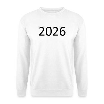 2026 Birthday Anniversary - Unisex Sweatshirt - white - Front