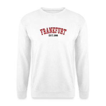Est. Francfort, 1996 - Sweat-shirt Unisexe - blanc - Devant