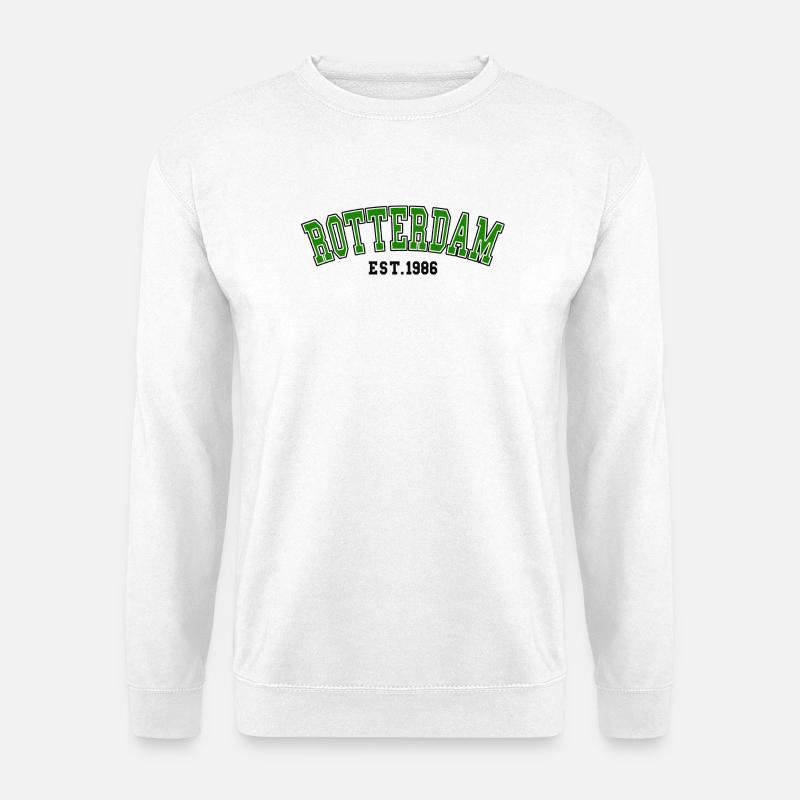 Rotterdam gegründet 1986 - Unisex Pullover - Weiß