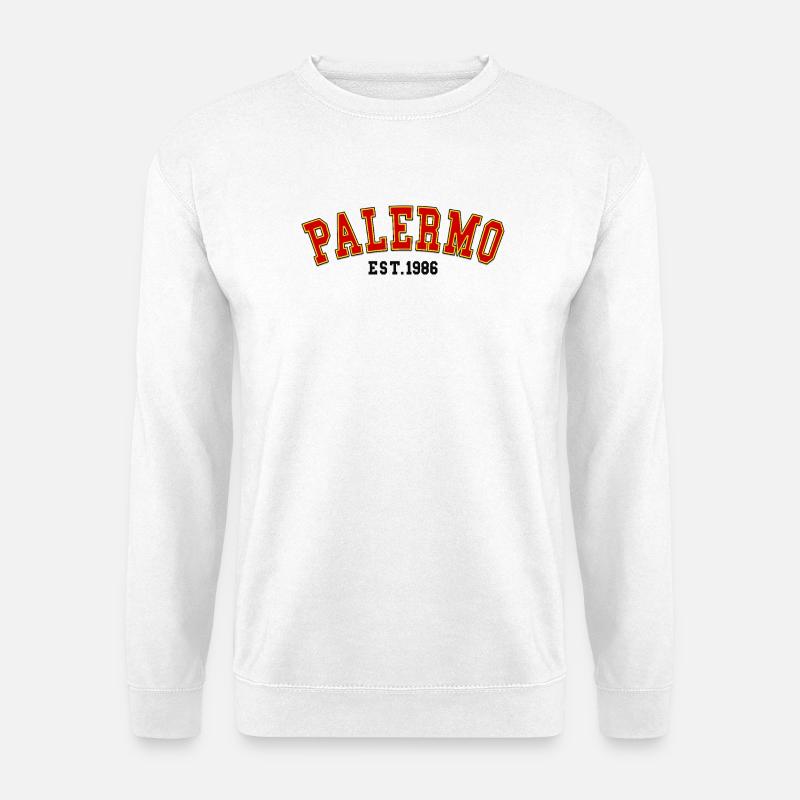 Palermo gegründet 1986 - Unisex Pullover - Weiß