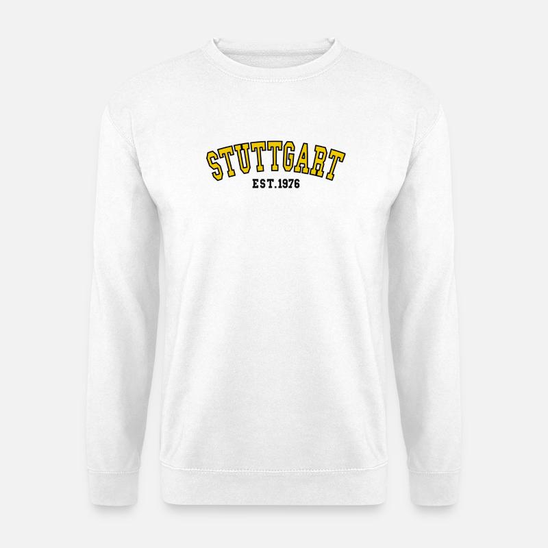 Stuttgart Est. 1976 - Unisex Sweatshirt - white