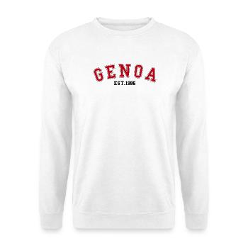 Genoa Est. 1986 - Unisex Sweatshirt - white - Front