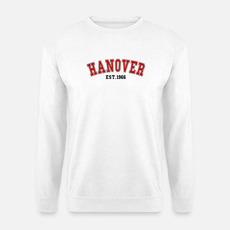 Hanover Est. 1966 - Unisex Sweatshirt - white