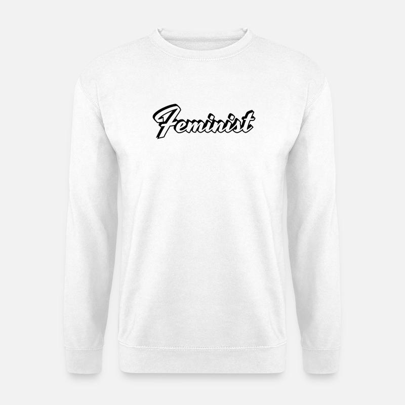 Feministin - Unisex Pullover - Weiß
