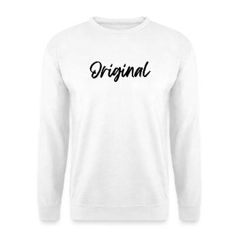 Original - Unisex Sweatshirt - white - Front