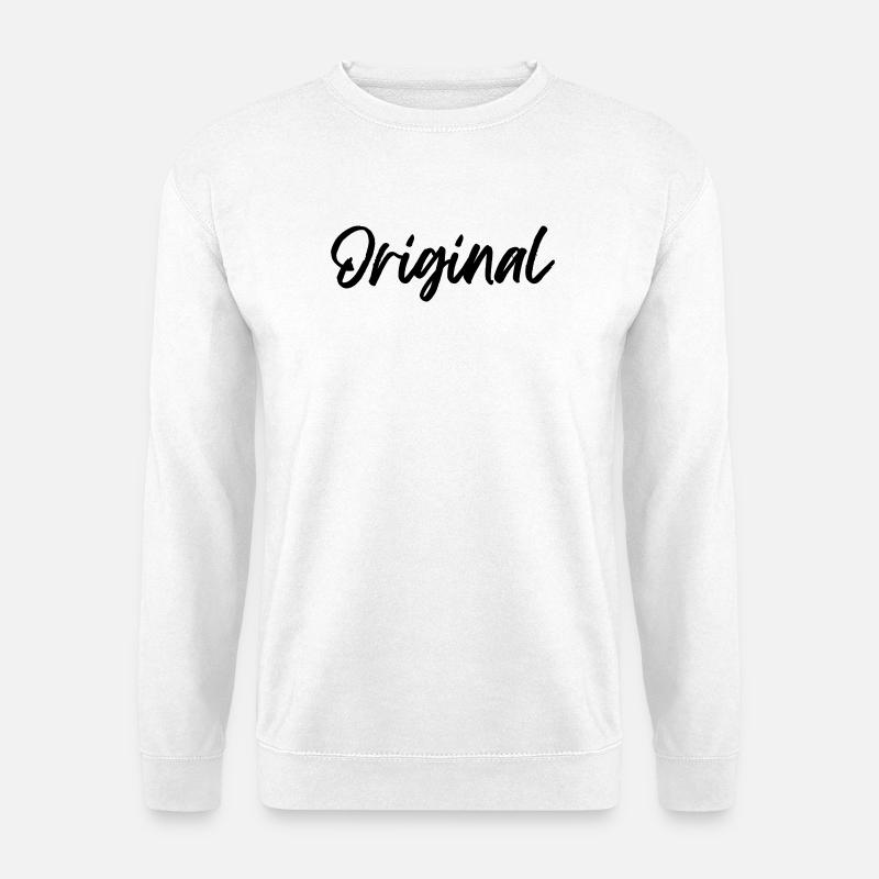 Langue source - Sweat-shirt Unisexe - blanc