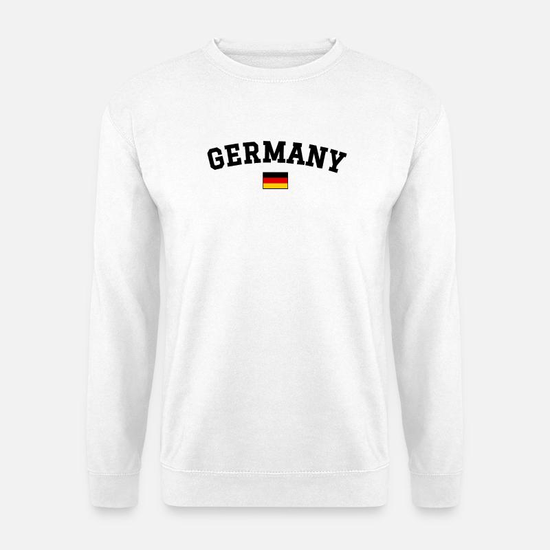 Drapeau espagnol Dessin Noir anglais - Sweat-shirt Unisexe - blanc