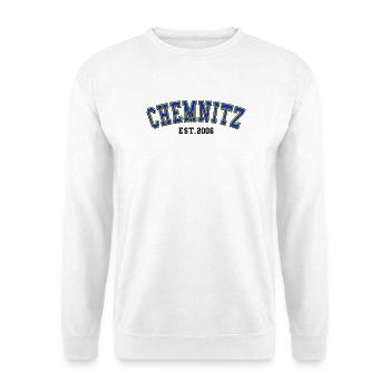 Chemnitz Est. 2006 - Unisex Sweatshirt - white - Front