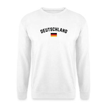 Football Allemagne Supporter Allemand - Sweat-shirt Unisexe - blanc - Devant