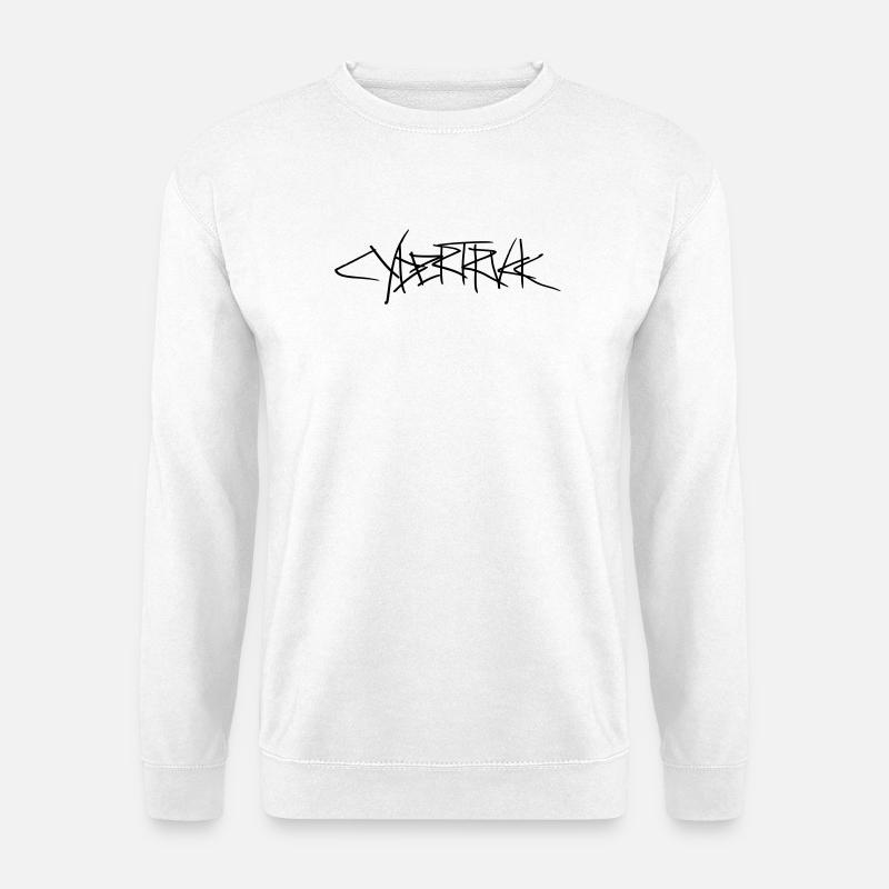cybertruck schriftzug - Unisex Pullover - Weiß