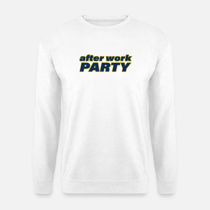 AFTER WORK PARTY - Unisex Pullover - Weiß