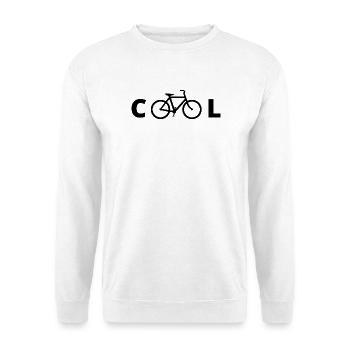 Vélo cool - Sweat-shirt Unisexe - blanc - Devant