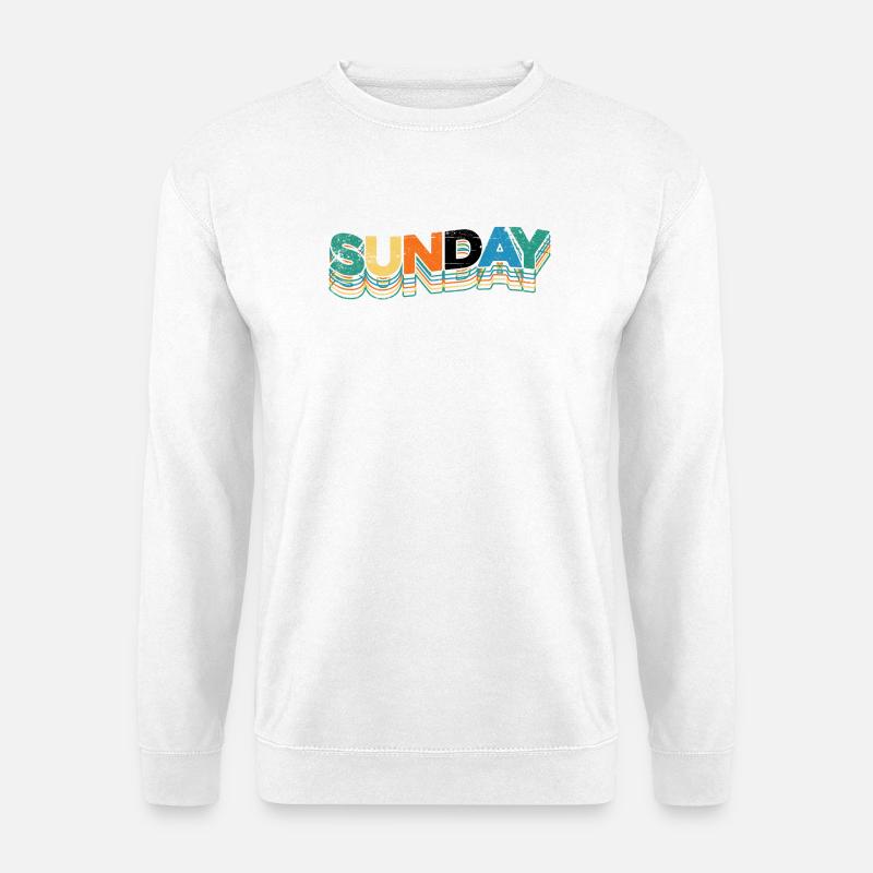 Sonntag - Unisex Pullover - Weiß