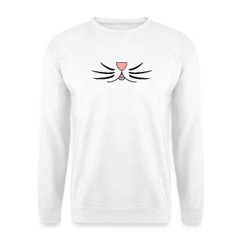 HUMOUR. CITATION. MESSAGE. RETRAITE. ANNIVERSAIRE. - Sweat-shirt Unisexe - blanc - Devant