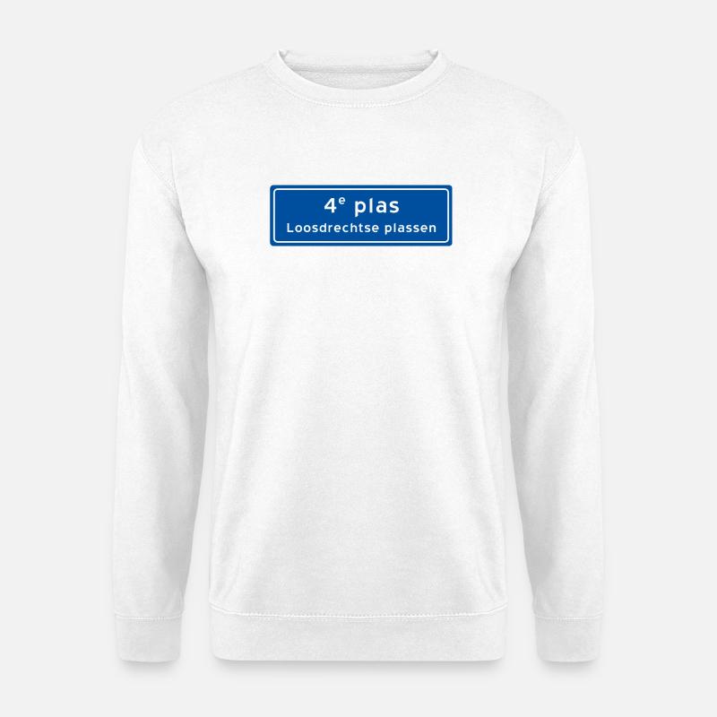 Loosdrechtse plassen 4th plas - Unisex Sweatshirt - white
