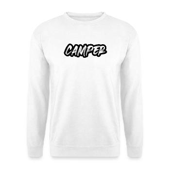 Camping-car camping-car camping-car - Sweat-shirt Unisexe - blanc - Devant