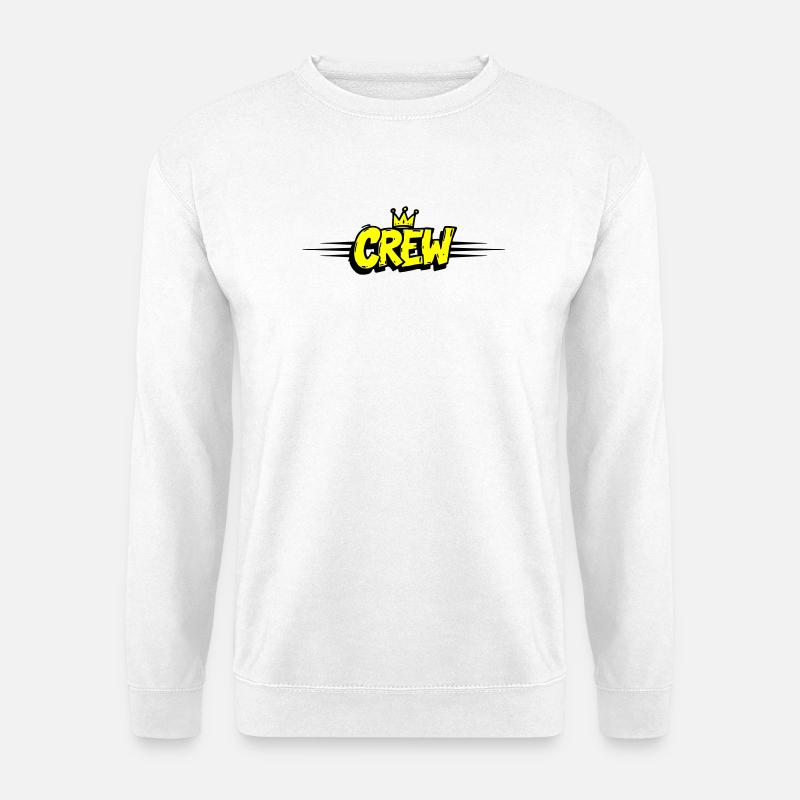 Crew Crown - Unisex Sweatshirt - white