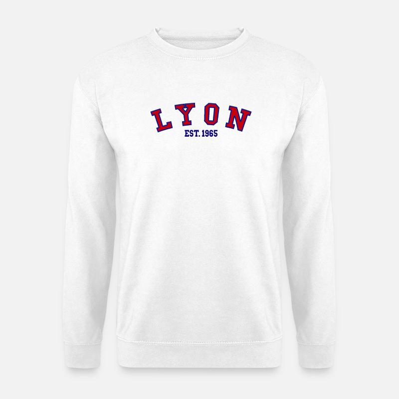 Lyon Est. 1965 - Unisex Pullover - Weiß