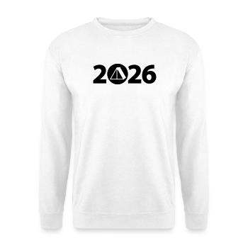 Camping 2026, Camping 2026, Outdoor 2026 - Unisex Sweatshirt - white - Front