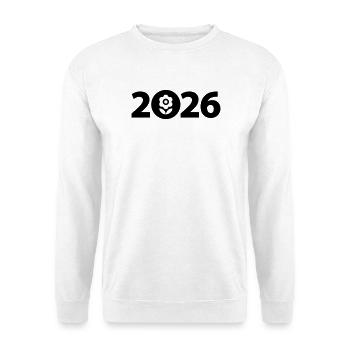 Gardener 2026, Garden 2026, Florist 2026 - Unisex Sweatshirt - white - Front