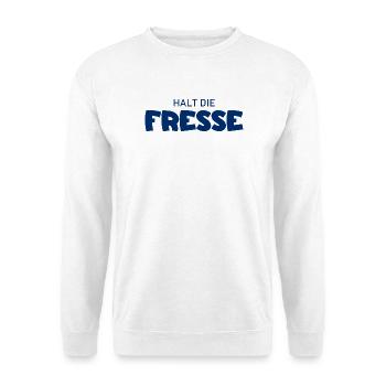 Tais-toi - Diction cool - Sweat-shirt Unisexe - blanc - Devant