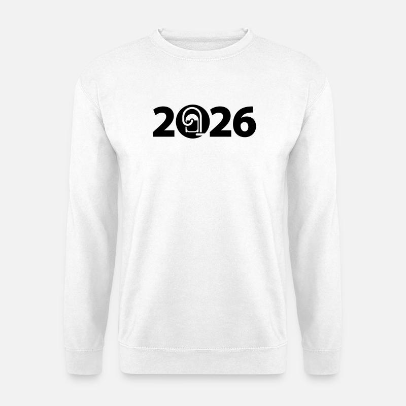 Frühlingsputz 2026, Frühjahrsputz 2026 - Unisex Pullover - Weiß