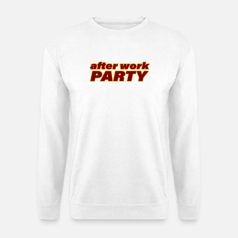 AFTER WORK PARTY - Unisex Sweatshirt - white