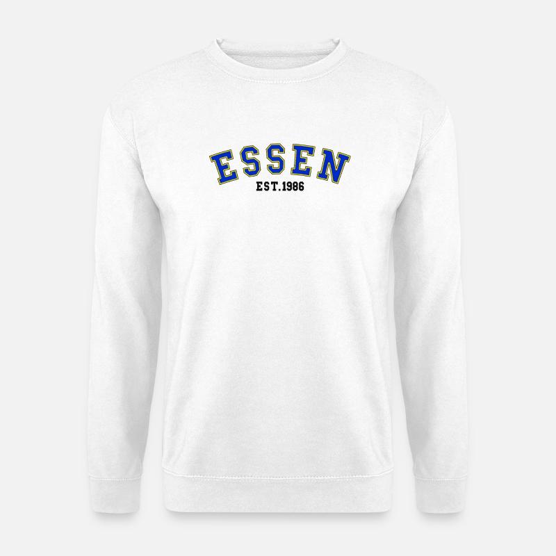Essen gegründet 1986 - Unisex Pullover - Weiß