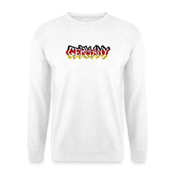 Maillot de fan du Graffiti Flag Football de l’Allemagne - Sweat-shirt Unisexe - blanc - Devant
