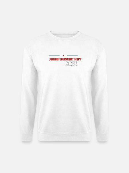 Willkommens-Shirt Jugendfeuerwehr Trupp 2026 - Unisex Pullover - Weiß