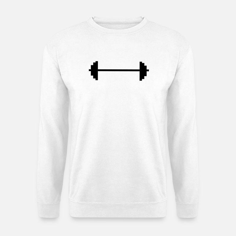 2541614 14692812 weights - Unisex Sweatshirt - white