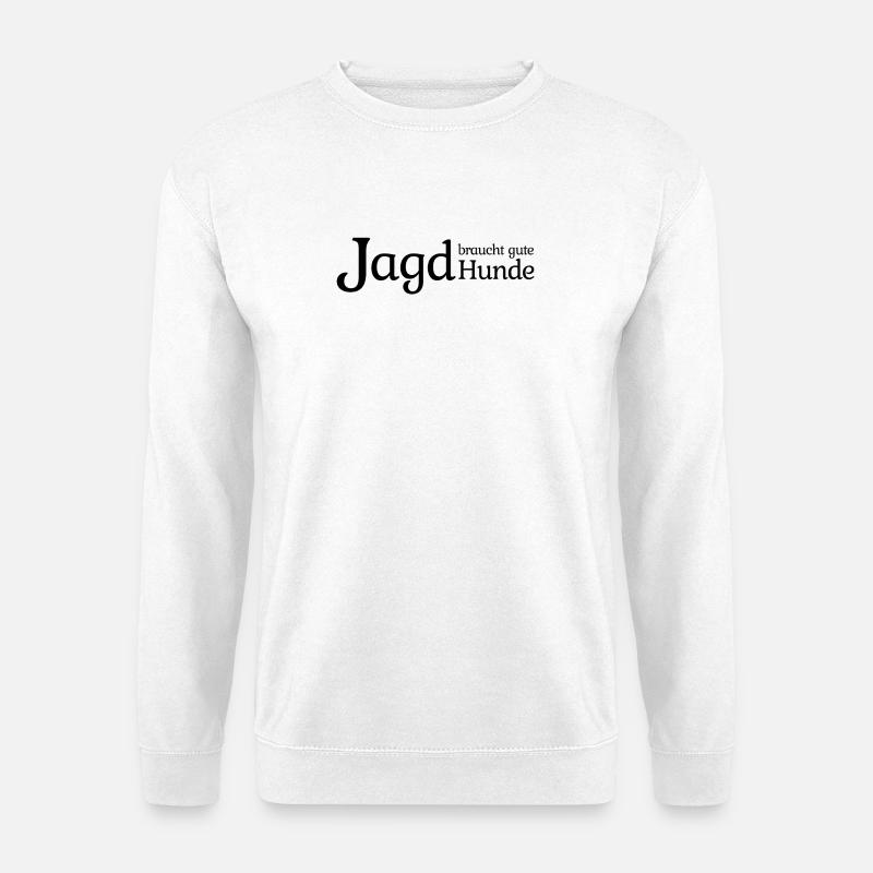 Jagdhunde - Unisex Pullover - Weiß
