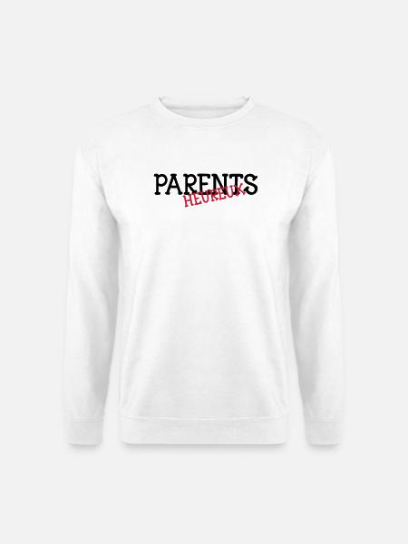 Parents heureux ! - Sweat-shirt Unisexe - blanc