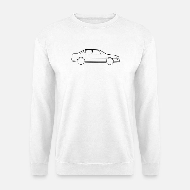 Auto Silhouette - Unisex Pullover - Weiß
