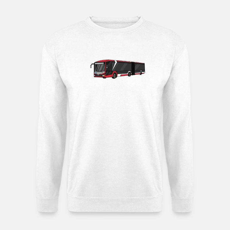 Bus - Unisex Sweatshirt - white