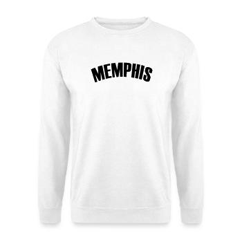 Memphis Shirt - Unisex Sweatshirt - white - Front